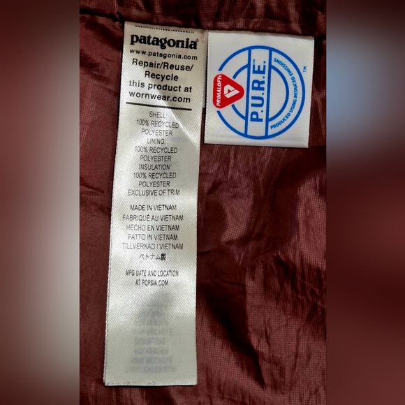 Patagonia Purple Quilted Jacket - Picture 6 of 8